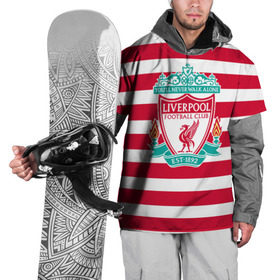 Накидка на куртку 3D с принтом FC Liverpool в Кировске, 100% полиэстер |  | england | football | liverpool fc | англия | ливерпуль | лого | фк | футбол | футбольный клуб
