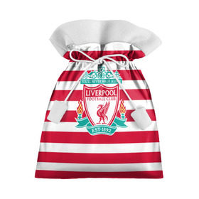Подарочный 3D мешок с принтом FC Liverpool в Кировске, 100% полиэстер | Размер: 29*39 см | Тематика изображения на принте: england | football | liverpool fc | англия | ливерпуль | лого | фк | футбол | футбольный клуб