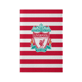 Обложка для паспорта матовая кожа с принтом FC Liverpool в Кировске, натуральная матовая кожа | размер 19,3 х 13,7 см; прозрачные пластиковые крепления | england | football | liverpool fc | англия | ливерпуль | лого | фк | футбол | футбольный клуб