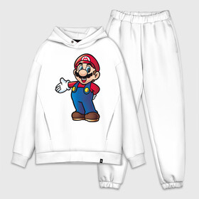 Мужской костюм хлопок OVERSIZE с принтом Mario в Кировске,  |  | nintendo | марио | нинтендо