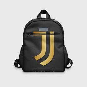 Детский рюкзак 3D с принтом Juventus Gold Edition в Кировске, 100% полиэстер | лямки с регулируемой длиной, сверху петелька, чтобы рюкзак можно было повесить на вешалку. Основное отделение закрывается на молнию, как и внешний карман. Внутри дополнительный карман. По бокам два дополнительных кармашка | champions | italy | jeep | juventus | league | италия | лига | чемпионов | ювентус