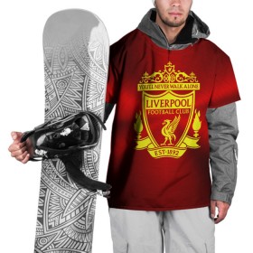 Накидка на куртку 3D с принтом ФК Ливерпуль в Кировске, 100% полиэстер |  | england | football | liverpool fc | logo | sport | англия | арт | ливерпуль | лига | лого | спорт | текстура | фк | футбол | футбольный клуб | эмблема