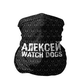 Бандана-труба 3D с принтом Алексей Watch Dogs в Кировске, 100% полиэстер, ткань с особыми свойствами — Activecool | плотность 150‒180 г/м2; хорошо тянется, но сохраняет форму | алексей | алеша | леша