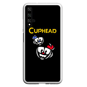 Чехол для Honor 20 с принтом Cuphead в Кировске, Силикон | Область печати: задняя сторона чехла, без боковых панелей | Тематика изображения на принте: 