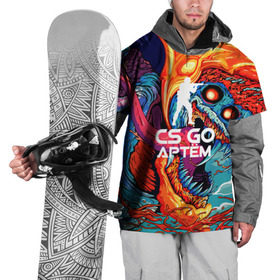 Накидка на куртку 3D с принтом Артём в стиле CS GO в Кировске, 100% полиэстер |  | Тематика изображения на принте: имена | скоростной зверь