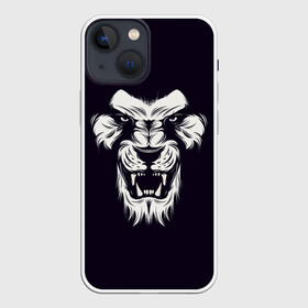 Чехол для iPhone 13 mini с принтом Лев в Кировске,  |  | lev | lion | животные | лев | лева | лион | лицо льва