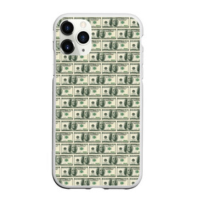 Чехол для iPhone 11 Pro матовый с принтом Доллары в Кировске, Силикон |  | dollars | money | usa | деньги | доллар | паттерн | сша