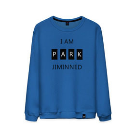 Мужской свитшот хлопок с принтом BTS I am Park Jiminned в Кировске, 100% хлопок |  | Тематика изображения на принте: bangtan | bangtan boys | bangtan sonyeondan | bts | bts jimin | jimin | k pop | park jimin | арми | бантан | бтс | бтс арми | бтс чимин | к поп | кей поп | пак чимин | чимин