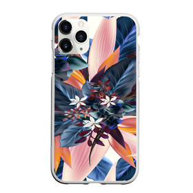 Чехол для iPhone 11 Pro Max матовый с принтом Flower collection в Кировске, Силикон |  | flower | букет | краски | орхидеи | природа | текстуры | тропики | тропический | цветочки | цветы