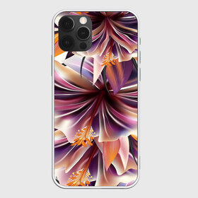 Чехол для iPhone 12 Pro Max с принтом Необычный цветок в Кировске, Силикон |  | flower | букет | краски | орхидеи | природа | текстуры | тропики | тропический | цветочки | цветы