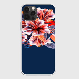 Чехол для iPhone 12 Pro Max с принтом Цветочная мода в Кировске, Силикон |  | flower | букет | краски | орхидеи | природа | текстуры | тропики | тропический | цветочки | цветы