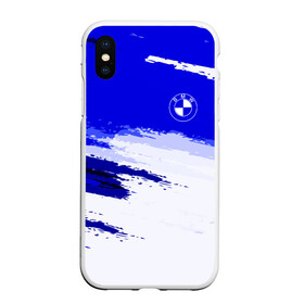 Чехол для iPhone XS Max матовый с принтом bmw sport original blue в Кировске, Силикон | Область печати: задняя сторона чехла, без боковых панелей | auto | automobile | bmw | car | machine | motor | motor car | sport car | автомашина | бмв | легковой автомобиль | спортивный автомобиль | тачка