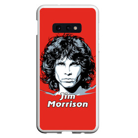 Чехол для Samsung S10E с принтом Jim Morrison в Кировске, Силикон | Область печати: задняя сторона чехла, без боковых панелей | Тематика изображения на принте: the doors | автор песен | вокалист | джим моррисон | звезда | музыка | певец | поэт | рок | рок музыка | фронтмен