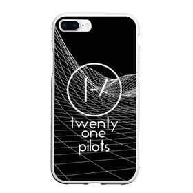 Чехол для iPhone 7Plus/8 Plus матовый с принтом twenty one pilots в Кировске, Силикон | Область печати: задняя сторона чехла, без боковых панелей | rock | t.o.p. | top | twenty one pilots | рок