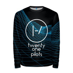 Мужской лонгслив 3D с принтом twenty one pilots style 2018 в Кировске, 100% полиэстер | длинные рукава, круглый вырез горловины, полуприлегающий силуэт | rock | t.o.p. | top | twenty one pilots | рок