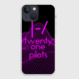 Чехол для iPhone 13 mini с принтом twenty one pilots neon music в Кировске,  |  | группа | инди поп | синти поп