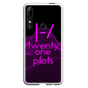 Чехол для Honor P Smart Z с принтом twenty one pilots neon music в Кировске, Силикон | Область печати: задняя сторона чехла, без боковых панелей | группа | инди поп | синти поп