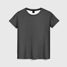 Женская футболка 3D с принтом Black&White 3 в Кировске, 100% полиэфир ( синтетическое хлопкоподобное полотно) | прямой крой, круглый вырез горловины, длина до линии бедер | black | blackwhite | white | белое | линии | полоски | черное