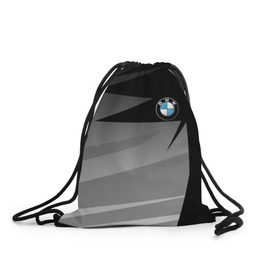 Рюкзак-мешок 3D с принтом BMW 2018 SPORT в Кировске, 100% полиэстер | плотность ткани — 200 г/м2, размер — 35 х 45 см; лямки — толстые шнурки, застежка на шнуровке, без карманов и подкладки | bmw | бмв | марка | машины