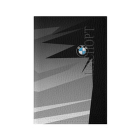 Обложка для паспорта матовая кожа с принтом BMW 2018 SPORT в Кировске, натуральная матовая кожа | размер 19,3 х 13,7 см; прозрачные пластиковые крепления | bmw | бмв | марка | машины