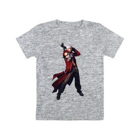 Детская футболка хлопок с принтом Devil May Cry в Кировске, 100% хлопок | круглый вырез горловины, полуприлегающий силуэт, длина до линии бедер | dante | devilmaycry | данте