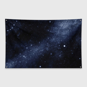 Флаг-баннер с принтом Звёздное небо в Кировске, 100% полиэстер | размер 67 х 109 см, плотность ткани — 95 г/м2; по краям флага есть четыре люверса для крепления | вселенная | звёзды | земля | космос | плеяды | пространство