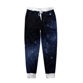 Мужские брюки 3D с принтом Звёздное небо в Кировске, 100% полиэстер | манжеты по низу, эластичный пояс регулируется шнурком, по бокам два кармана без застежек, внутренняя часть кармана из мелкой сетки | вселенная | звёзды | земля | космос | плеяды | пространство