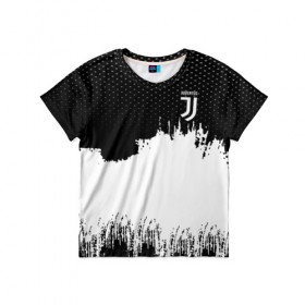 Детская футболка 3D с принтом Juventus Original в Кировске, 100% гипоаллергенный полиэфир | прямой крой, круглый вырез горловины, длина до линии бедер, чуть спущенное плечо, ткань немного тянется | football | soccer | ювентус