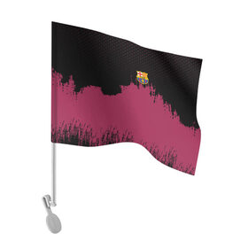 Флаг для автомобиля с принтом Barcelona Original в Кировске, 100% полиэстер | Размер: 30*21 см | barcelona | football | footer | soccer | socker | барселона | спорт | футбол | футбольный клуб