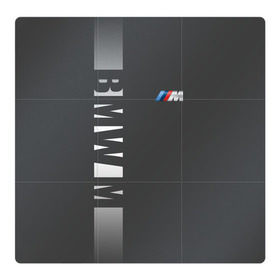 Магнитный плакат 3Х3 с принтом BMW 2018 M Sport в Кировске, Полимерный материал с магнитным слоем | 9 деталей размером 9*9 см | bmw | бмв | марка | машины