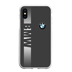 Чехол для iPhone XS Max матовый с принтом BMW SPORT в Кировске, Силикон | Область печати: задняя сторона чехла, без боковых панелей | Тематика изображения на принте: bmw | bmw motorsport | bmw performance | carbon | m | motorsport | performance | sport | бмв | карбон | моторспорт | спорт