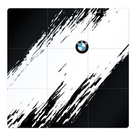 Магнитный плакат 3Х3 с принтом BMW SPORT в Кировске, Полимерный материал с магнитным слоем | 9 деталей размером 9*9 см | bmw | bmw motorsport | bmw performance | carbon | m | motorsport | performance | sport | бмв | карбон | моторспорт | спорт