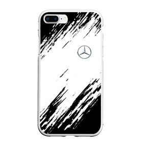 Чехол для iPhone 7Plus/8 Plus матовый с принтом MERCEDES BENZ SPORT в Кировске, Силикон | Область печати: задняя сторона чехла, без боковых панелей | mercedes | марка | машины | мерседес