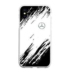 Чехол для iPhone XS Max матовый с принтом MERCEDES BENZ SPORT в Кировске, Силикон | Область печати: задняя сторона чехла, без боковых панелей | mercedes | марка | машины | мерседес