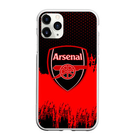 Чехол для iPhone 11 Pro Max матовый с принтом FC Arsenal Original uniform в Кировске, Силикон |  | football | soccer | арсенал