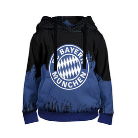 Детская толстовка 3D с принтом FC Bayern Munchen uniform в Кировске, 100% полиэстер | двухслойный капюшон со шнурком для регулировки, мягкие манжеты на рукавах и по низу толстовки, спереди карман-кенгуру с мягким внутренним слоем | football | soccer | байерн