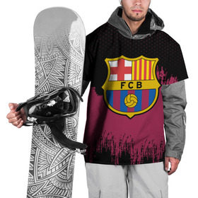 Накидка на куртку 3D с принтом FC Barcelona Uniform в Кировске, 100% полиэстер |  | football | soccer | барселона