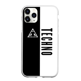 Чехол для iPhone 11 Pro Max матовый с принтом Techno в Кировске, Силикон |  | ebm | edm | hi nrg | techno | габбер | даб | детройт | дип | индастриал | италиан | минимал | музыка | синтипоп | тек хаус | техно | фанк | хард | чикаго хаус | шранц | эйсид | электро | электронная
