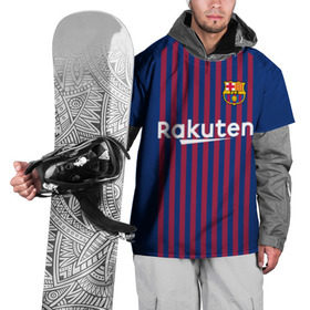 Накидка на куртку 3D с принтом Messi home 18-19 в Кировске, 100% полиэстер |  | Тематика изображения на принте: barcelona | champions | league | lionel | messi | spain | барселона | испания | лига | лионель | месси | чемпионов