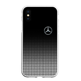 Чехол для iPhone XS Max матовый с принтом MERCEDES BENZ SPORT в Кировске, Силикон | Область печати: задняя сторона чехла, без боковых панелей | mercedes | марка | машины | мерседес