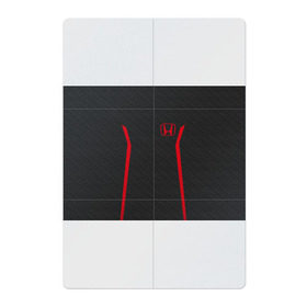 Магнитный плакат 2Х3 с принтом HONDA SPORT    в Кировске, Полимерный материал с магнитным слоем | 6 деталей размером 9*9 см | honda | марка | машины | хонда