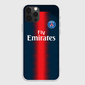 Чехол для iPhone 12 Pro Max с принтом PSG Форма Новая Home 18 19 в Кировске, Силикон |  | 2019 | brazil | fcb | paris saint germain | psg | бразилия | новая | псж | форма | футбольная