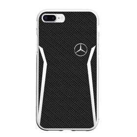 Чехол для iPhone 7Plus/8 Plus матовый с принтом MERCEDES BENZ SPORT в Кировске, Силикон | Область печати: задняя сторона чехла, без боковых панелей | mercedes | марка | машины | мерседес