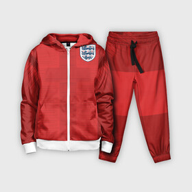 Детский костюм 3D с принтом England away WC 2018 в Кировске,  |  | cup | england | fifa | russia | world | англия | мира | россия | чемпионат