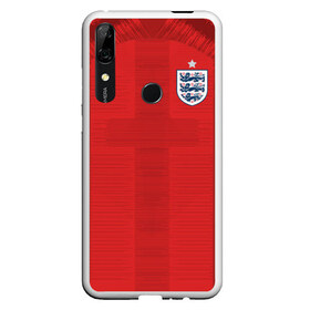 Чехол для Honor P Smart Z с принтом England away WC 2018 в Кировске, Силикон | Область печати: задняя сторона чехла, без боковых панелей | cup | england | fifa | russia | world | англия | мира | россия | чемпионат