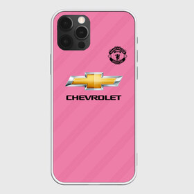 Чехол для iPhone 12 Pro Max с принтом Man United Форма Third 18 19 в Кировске, Силикон |  | mu | манчестер юнайтед | мю | форма