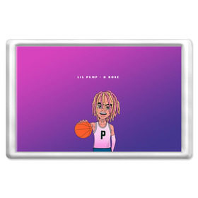 Магнит 45*70 с принтом Lil Pump D Rose в Кировске, Пластик | Размер: 78*52 мм; Размер печати: 70*45 | Тематика изображения на принте: hip hop | hiphop | lil pump | mc | rap | газзи гарсия | зачитал | клауд | клауд рэп | лил памп | лили | мс | памп | реп | репер | речитатив | рэп | рэпер | трэп | хип | хип хоп | хипхоп | хоп