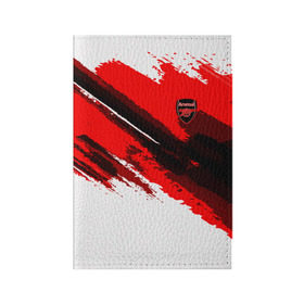 Обложка для паспорта матовая кожа с принтом FC Arsenal Original 2018 в Кировске, натуральная матовая кожа | размер 19,3 х 13,7 см; прозрачные пластиковые крепления | football | soccer