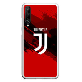 Чехол для Honor P30 с принтом JUVENTUS SPORT RED в Кировске, Силикон | Область печати: задняя сторона чехла, без боковых панелей | football | soccer | ювентус