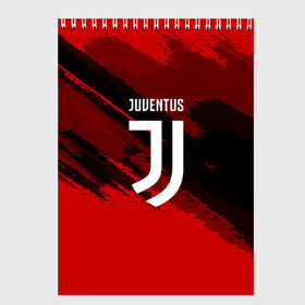 Скетчбук с принтом JUVENTUS SPORT RED в Кировске, 100% бумага
 | 48 листов, плотность листов — 100 г/м2, плотность картонной обложки — 250 г/м2. Листы скреплены сверху удобной пружинной спиралью | football | soccer | ювентус